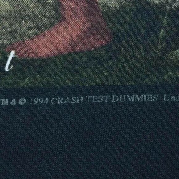 Vintage SINGLE STITCH Crash Test Dummies Shirt - Picture 4 of 6
